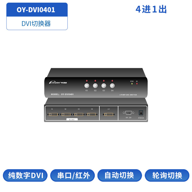 DVI切换器OY-DVI0401