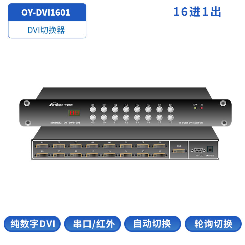 DVI切换器OY-DVI1601