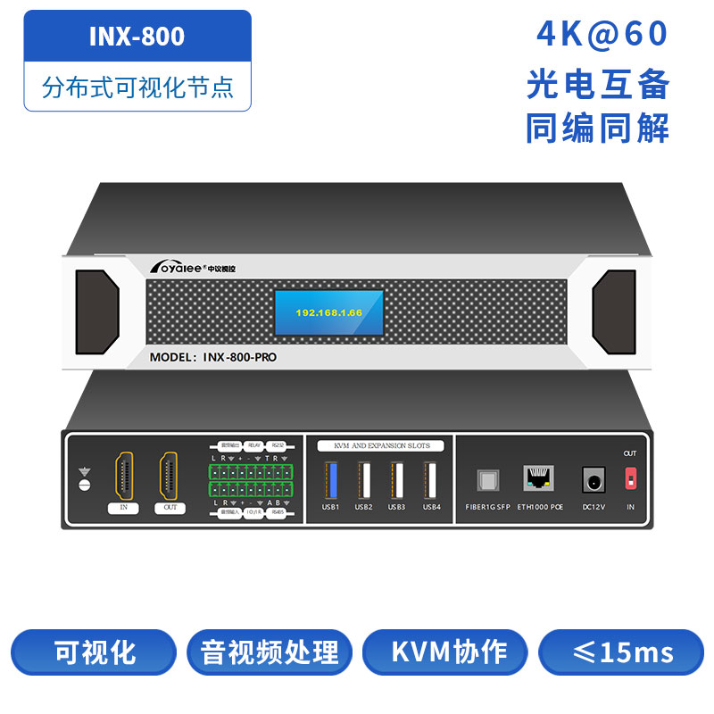 INX-800双引擎分布式节点