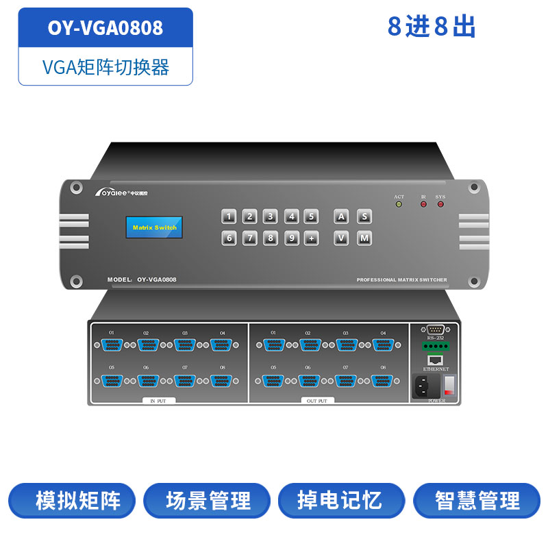 VGA矩阵OY-VGA0808