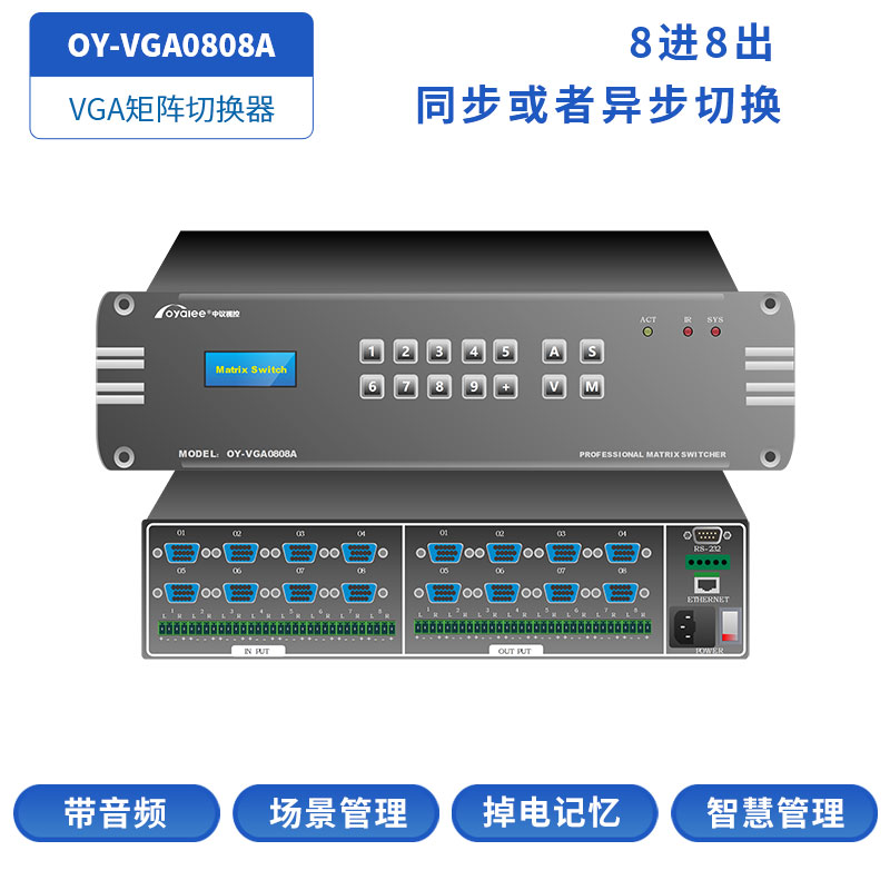 VGA矩阵OY-VGA0808A